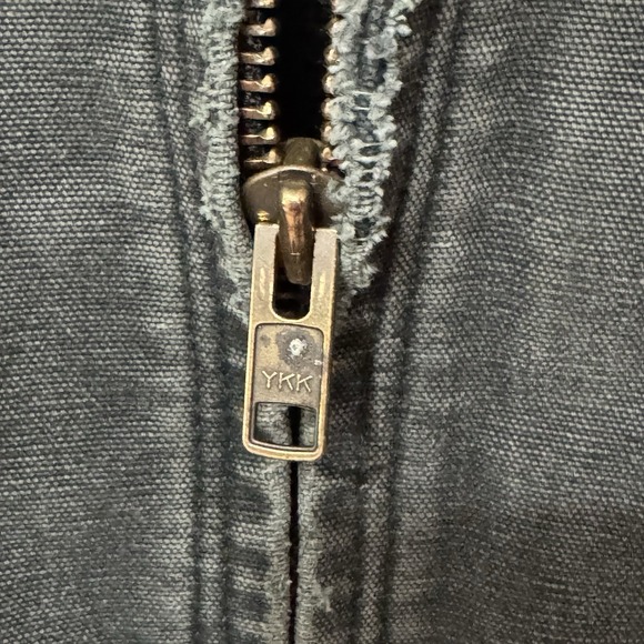 Carhartt Rare Vintage Size XL Jacket J150 Hunter Green Faded Rugged Heavy Grunge - Picture 12 of 16